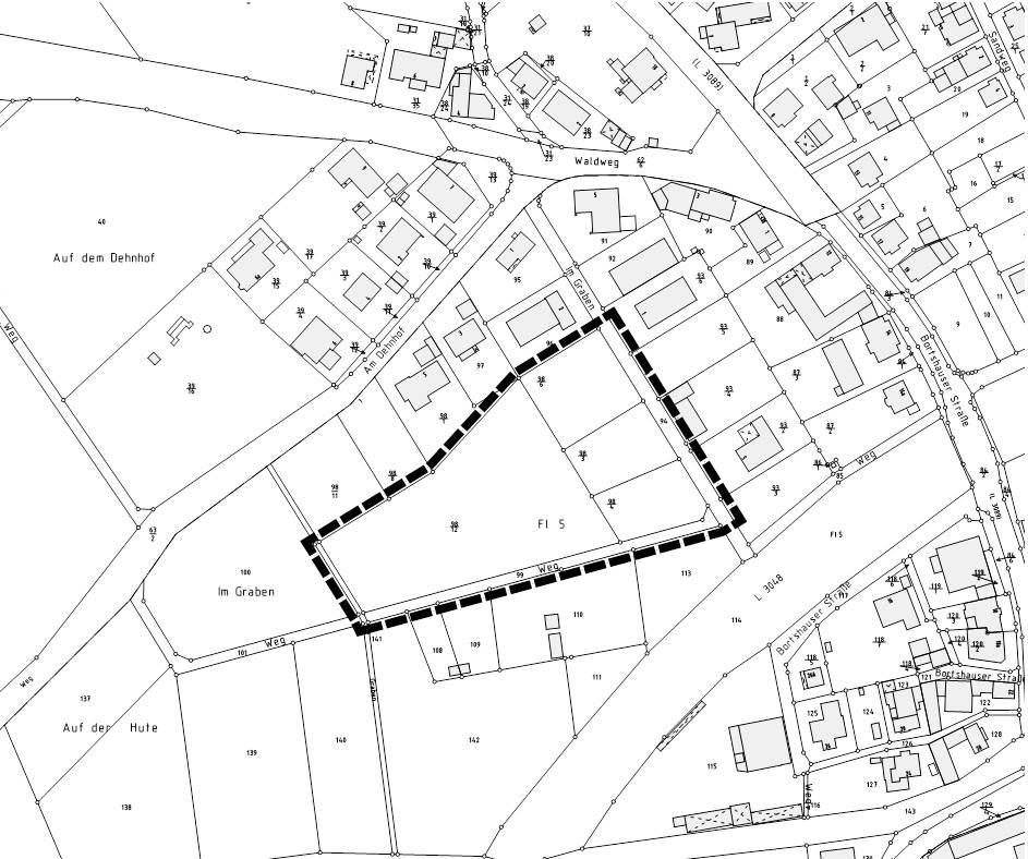  Übersichtskarte Plangebiet: Vorhabenbezogener Bebauungsplan „Frohwein-Büchner“