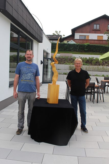 Künstler Jörg Martin und Dieter Karle