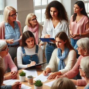 Frauen in die Politik 1