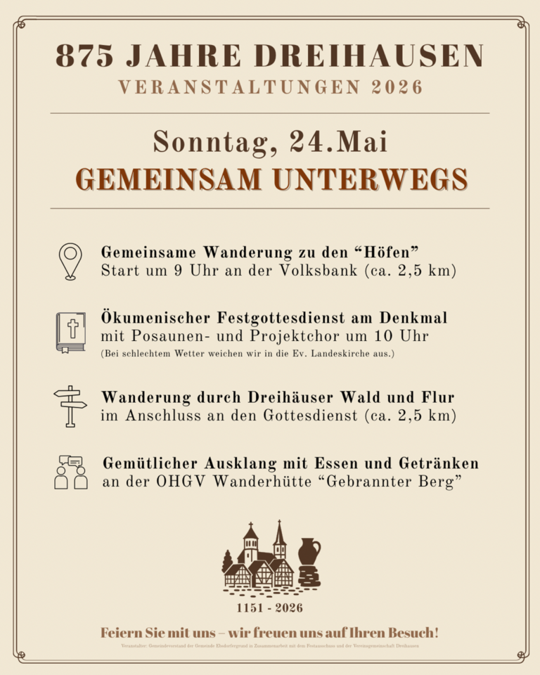 875 Jahre Dreihausen